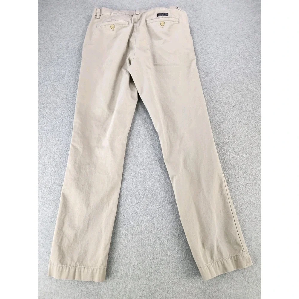 Banana Republic Pants Mens‎ 32x30 Khaki Chino Beige Flat Front Classic Slacks